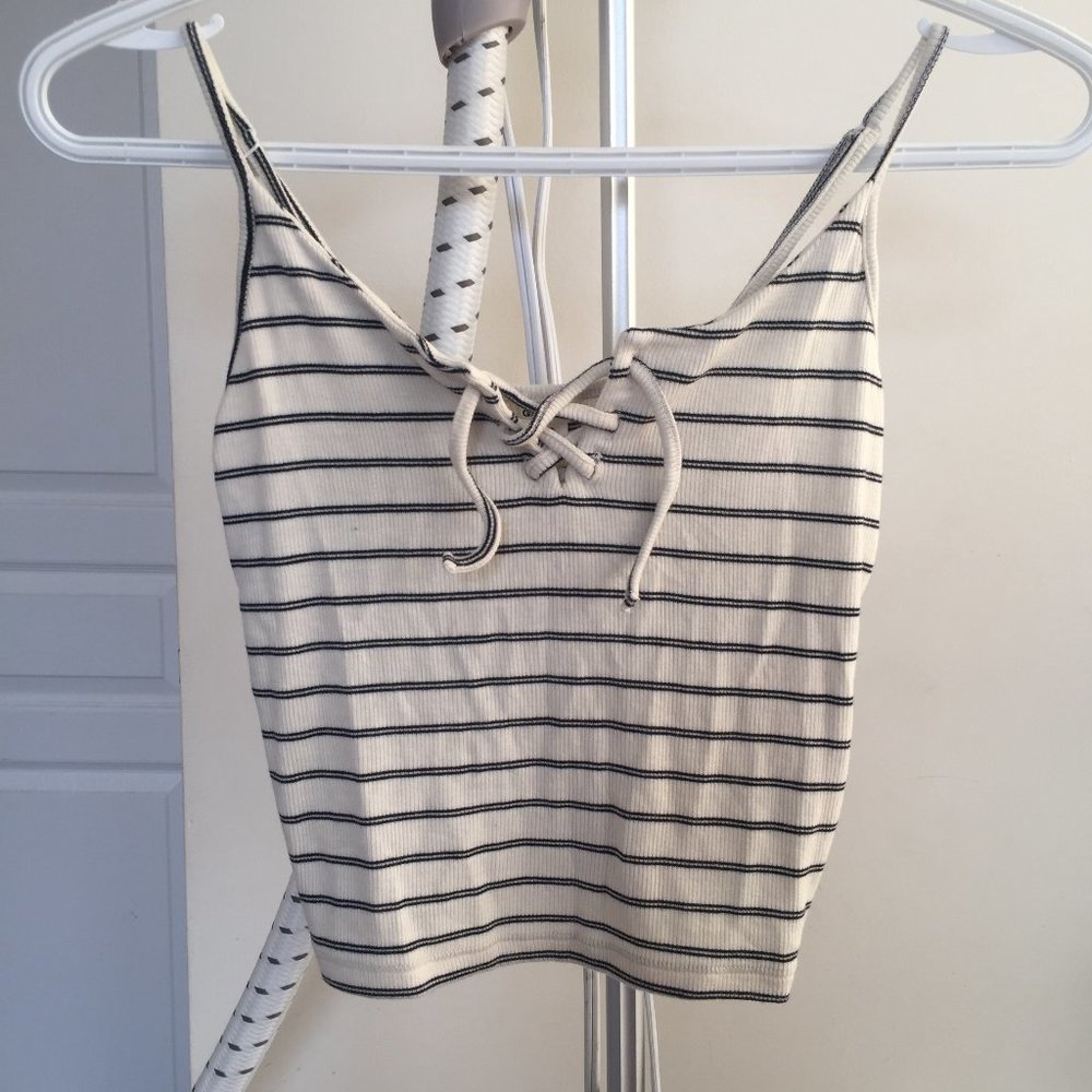 2 FOR $10 NWT Garage Striped Tank Top Cropped